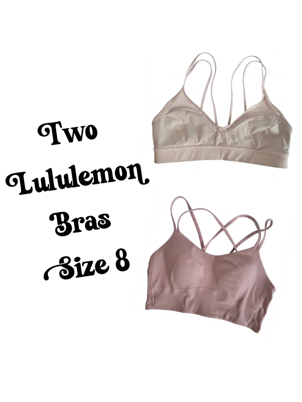 Lululemon Bra Bundle: Like A Cloud Longline & Anew EUC!
